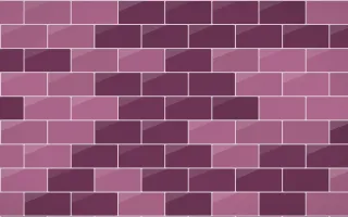 Andes Berry Subway Tiles — dark pink tile background
