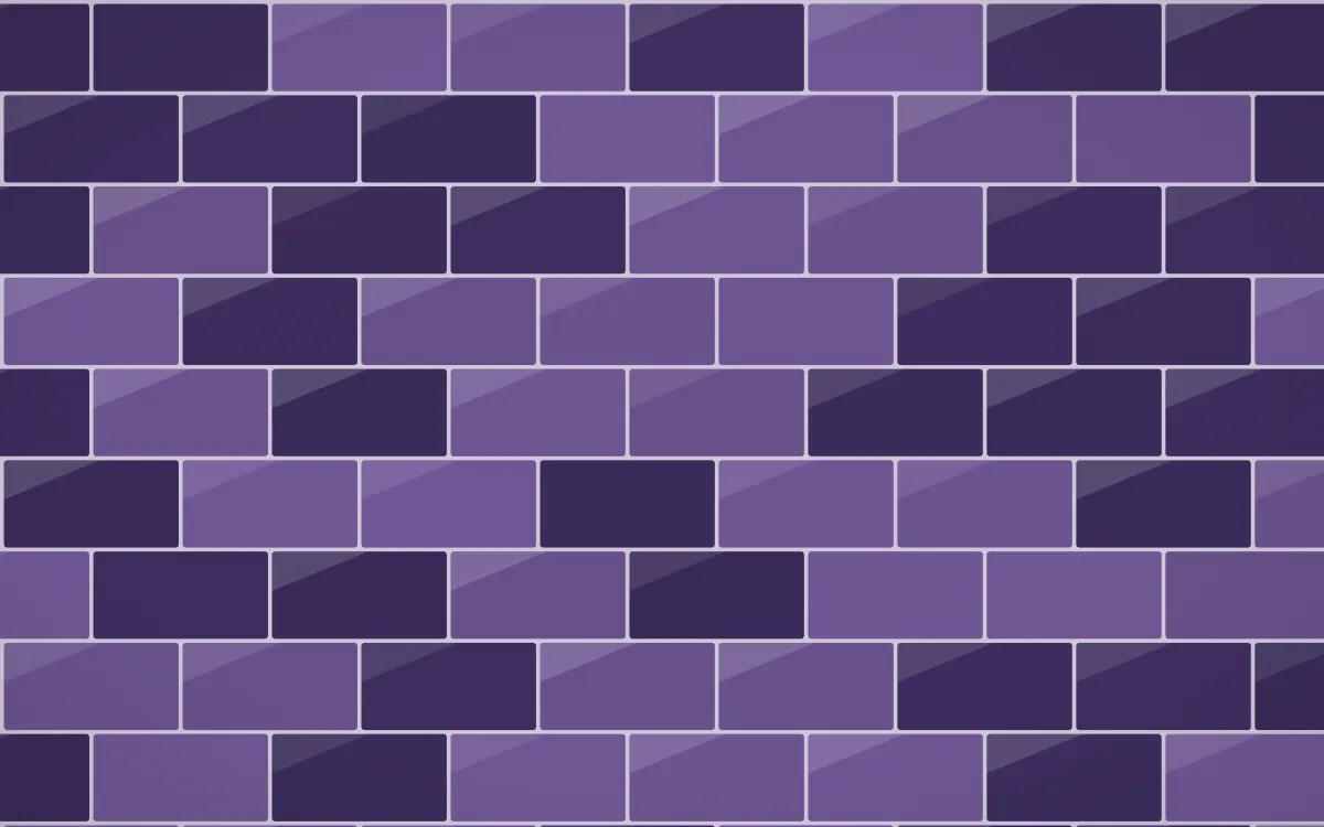 Arabian Night Subway Tiles — dark purple tile background