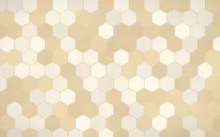 Atlas Sand Hex Tiles — light beige tile background