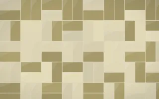 Bali Temple Basketweave Tiles — colourful beige and yellow tile background