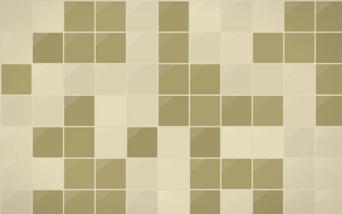Bali Temple Square Tiles — colourful beige and yellow tile background