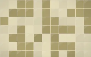 Bali Temple Square Tiles — colourful beige and yellow tile background
