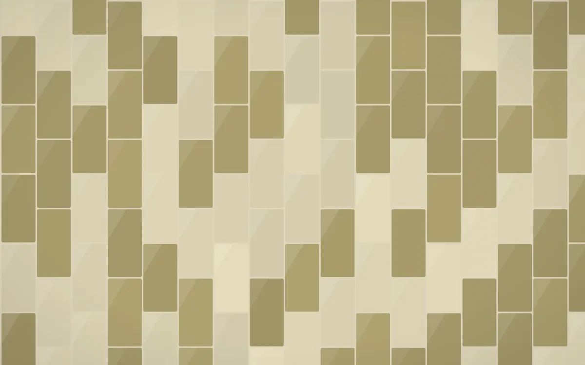 Bali Temple Stacked Tiles — colourful beige and yellow tile background