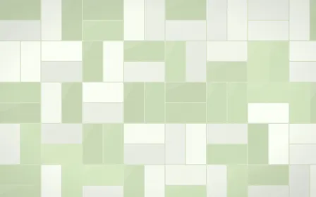 Bamboo Mist Basketweave Tiles — light white and green tile background