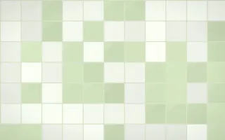 Bamboo Mist Square Tiles — light white and green tile background