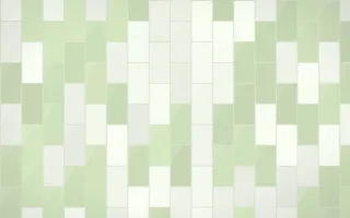 Bamboo Mist Stacked Tiles — light white and green tile background