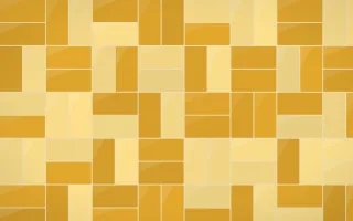 Bangkok Gold Basketweave Tiles — colourful yellow, gold and beige tile background