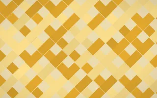 Bangkok Gold Herringbone Tiles — colourful yellow, gold and beige tile background