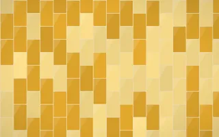 Bangkok Gold Stacked Tiles — colourful yellow, gold and beige tile background
