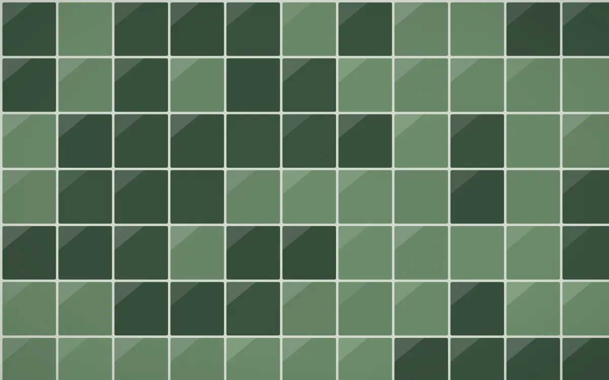 Bavarian Forest Square Tiles — dark green and grey tile background