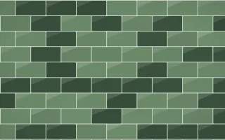 Bavarian Forest Subway Tiles — dark green and grey tile background