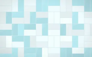 Bondi Surf Basketweave Tiles — light white and teal tile background