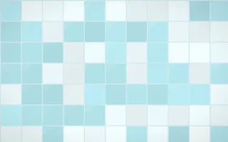 Bondi Surf Square Tiles — light white and teal tile background