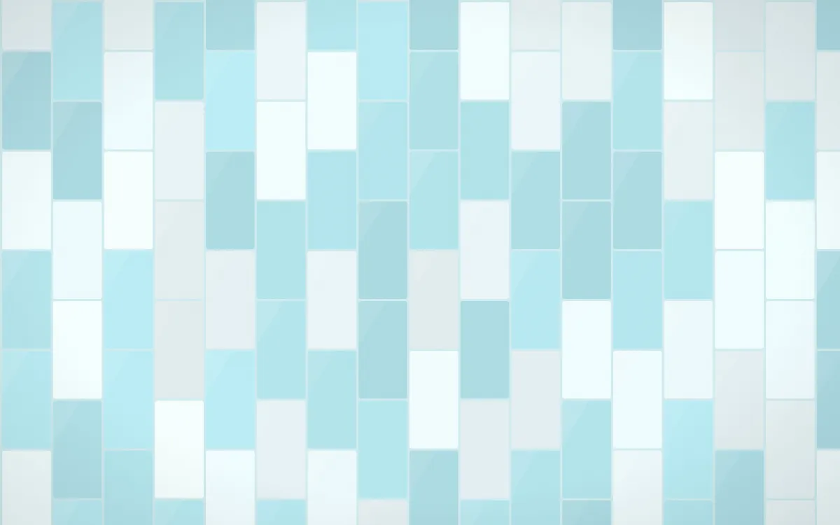 Bondi Surf Stacked Tiles — light white and teal tile background
