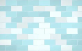 Bondi Surf Subway Tiles — light white and teal tile background