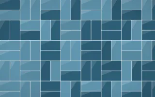 Bosphorus Basketweave Tiles — dark blue tile background