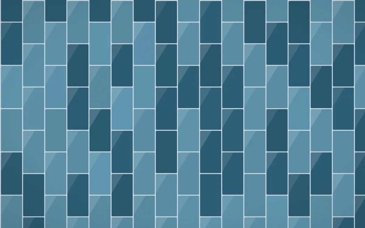 Bosphorus Stacked Tiles — dark blue tile background