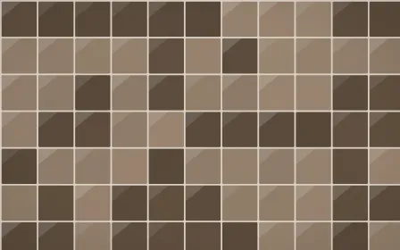 Brooklyn Loft Square Tiles — dark orange, brown and beige tile background