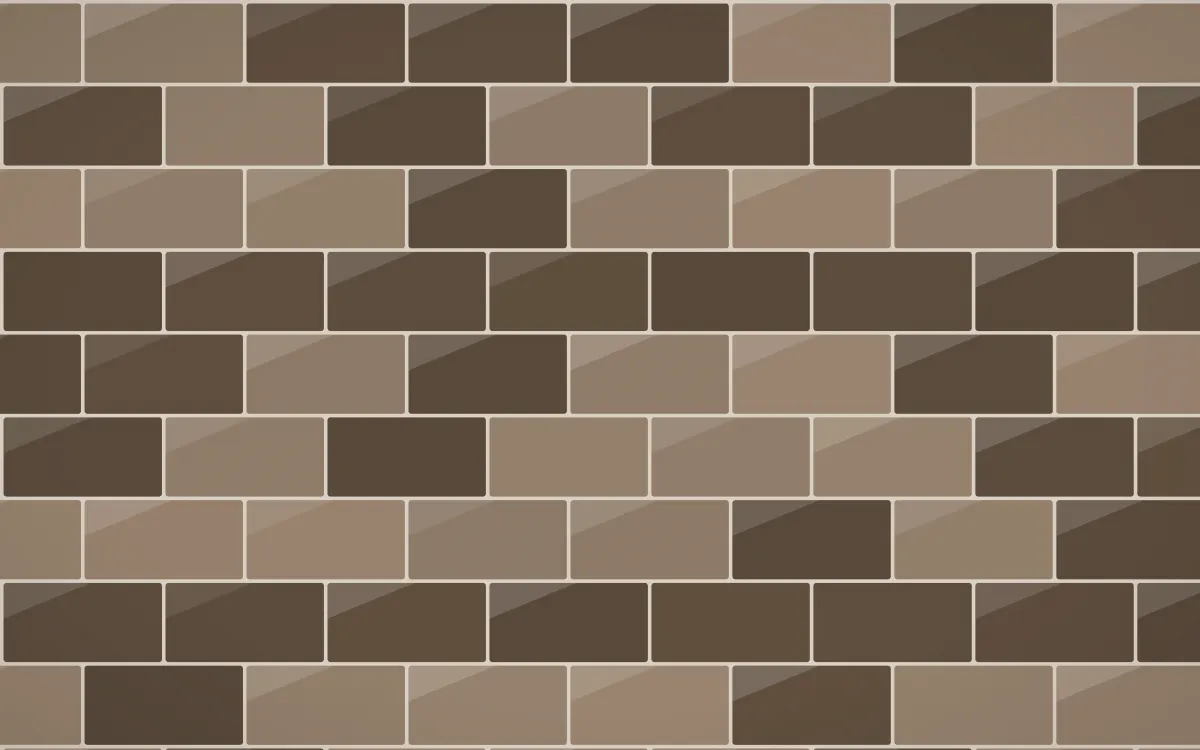 Brooklyn Loft Subway Tiles — dark orange, brown and beige tile background