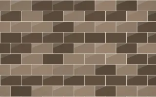 Brooklyn Loft Subway Tiles — dark orange, brown and beige tile background