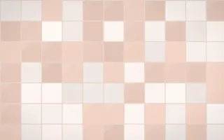 Budapest Rose Square Tiles — light white, orange and beige tile background