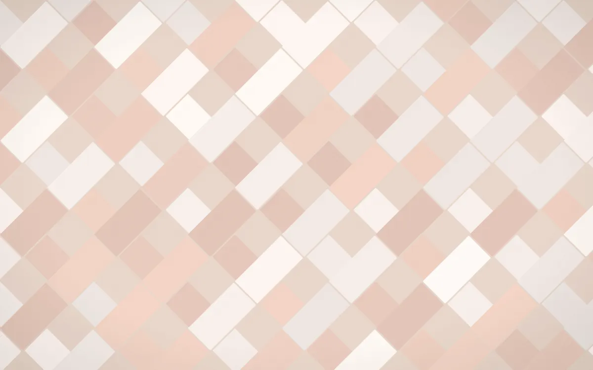 Budapest Rose Herringbone Tiles — light white, orange and beige tile background