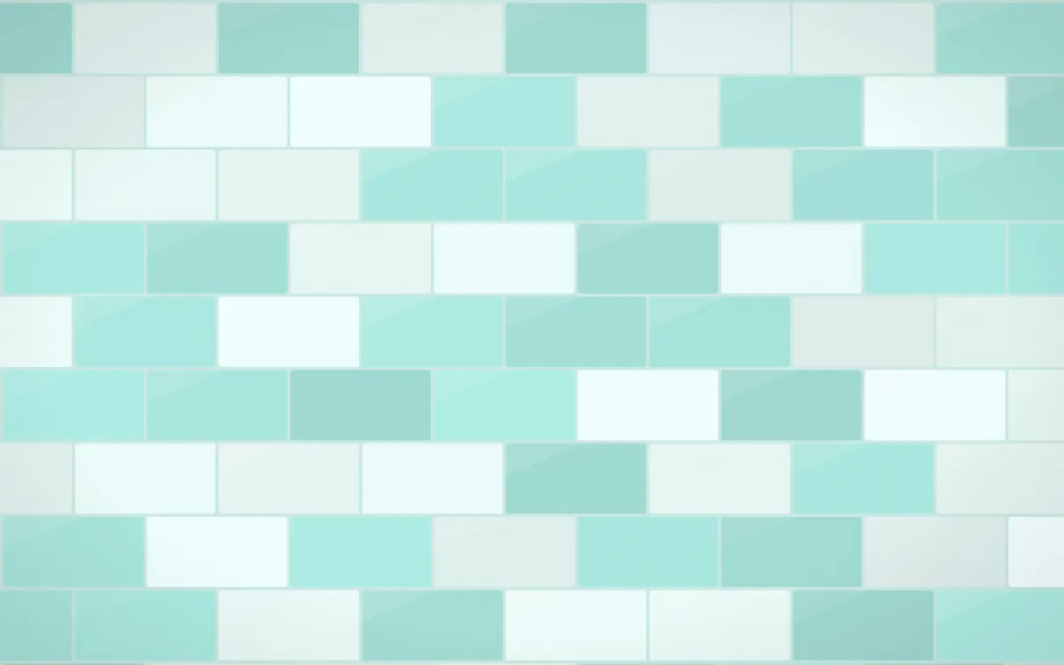 Cancún Surf Subway Tiles — light teal tile background