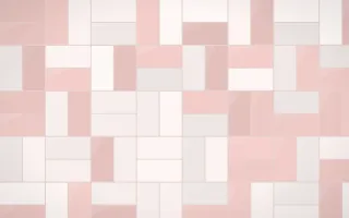 Cape Protea Basketweave Tiles — light white and red tile background