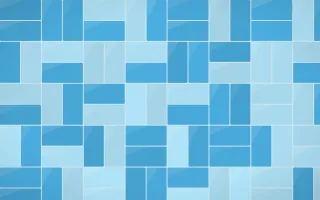 Capri Blue Basketweave Tiles — colourful blue tile background