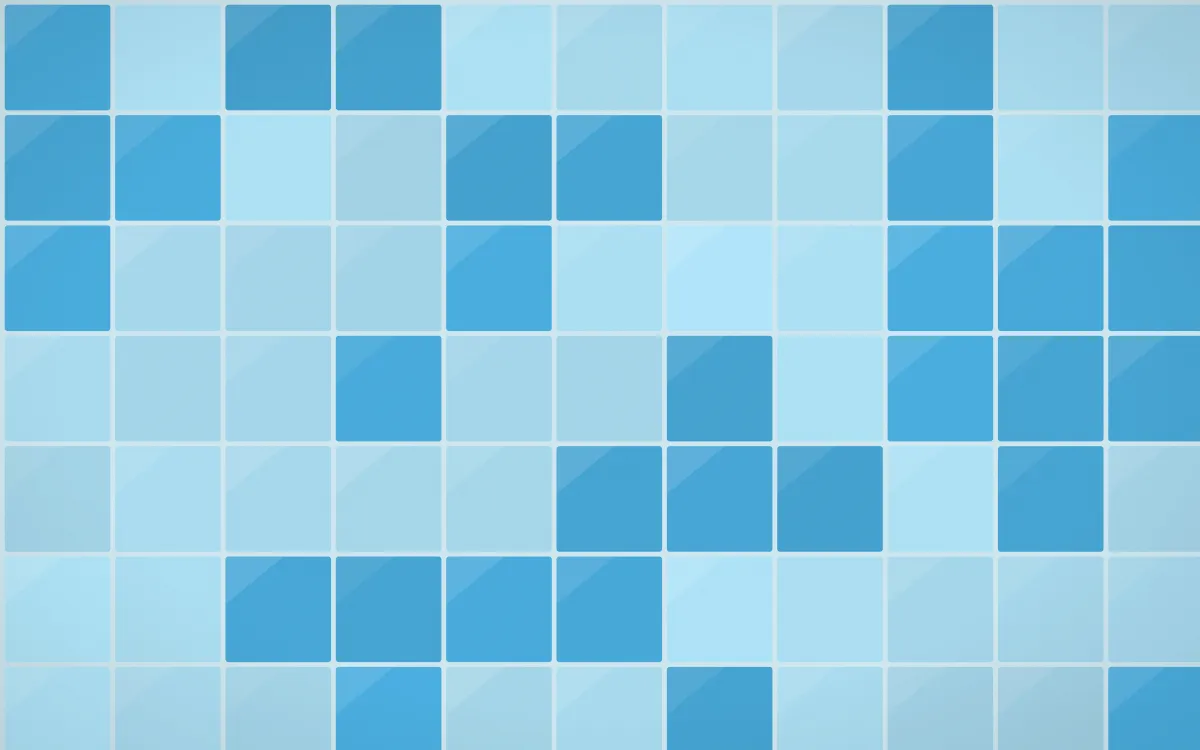 Capri Blue Square Tiles — colourful blue tile background