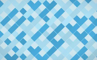 Capri Blue Herringbone Tiles — colourful blue tile background
