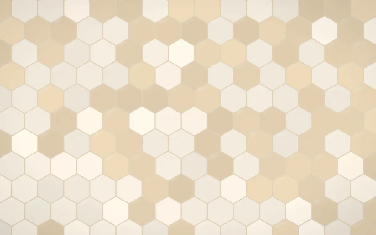 Chai Cream Hex Tiles — light beige tile background