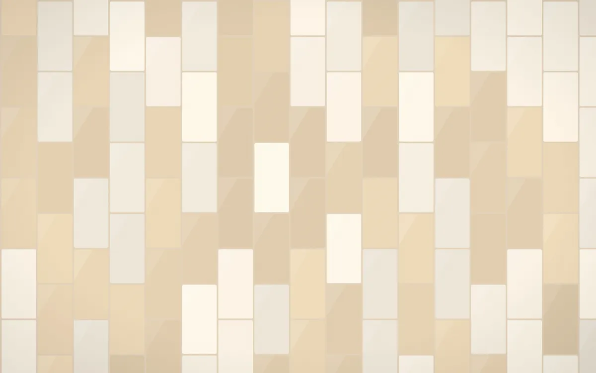 Chai Cream Stacked Tiles — light beige tile background