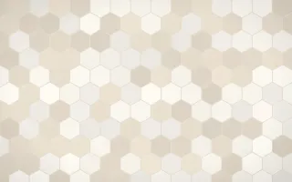 Copenhagen Hygge Hex Tiles — light white and beige tile background