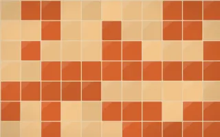 Cusco Weave Square Tiles — colourful orange and beige tile background