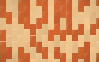 Cusco Weave Stacked Tiles — colourful orange and beige tile background