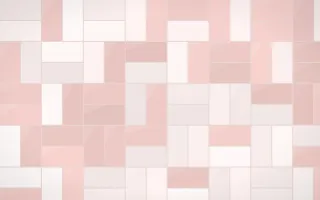 Damascus Rose Basketweave Tiles — light white and red tile background