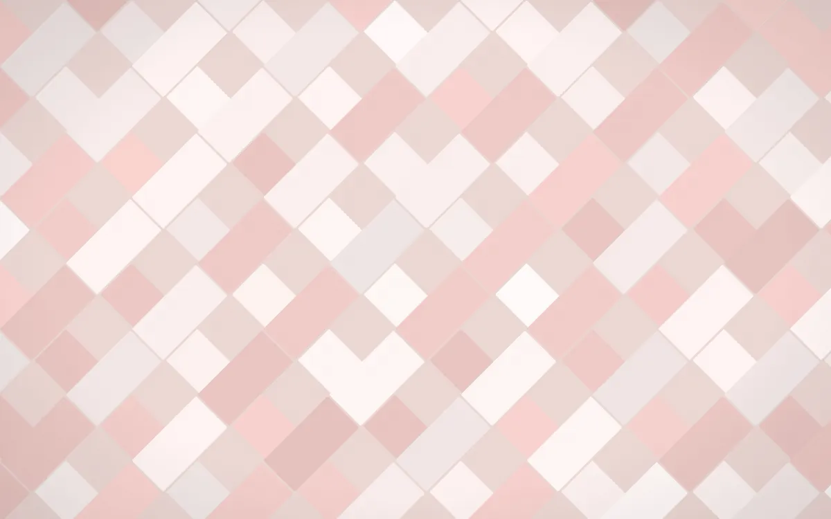 Damascus Rose Herringbone Tiles — light white and red tile background