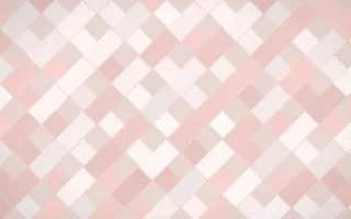 Damascus Rose Herringbone Tiles — light white and red tile background