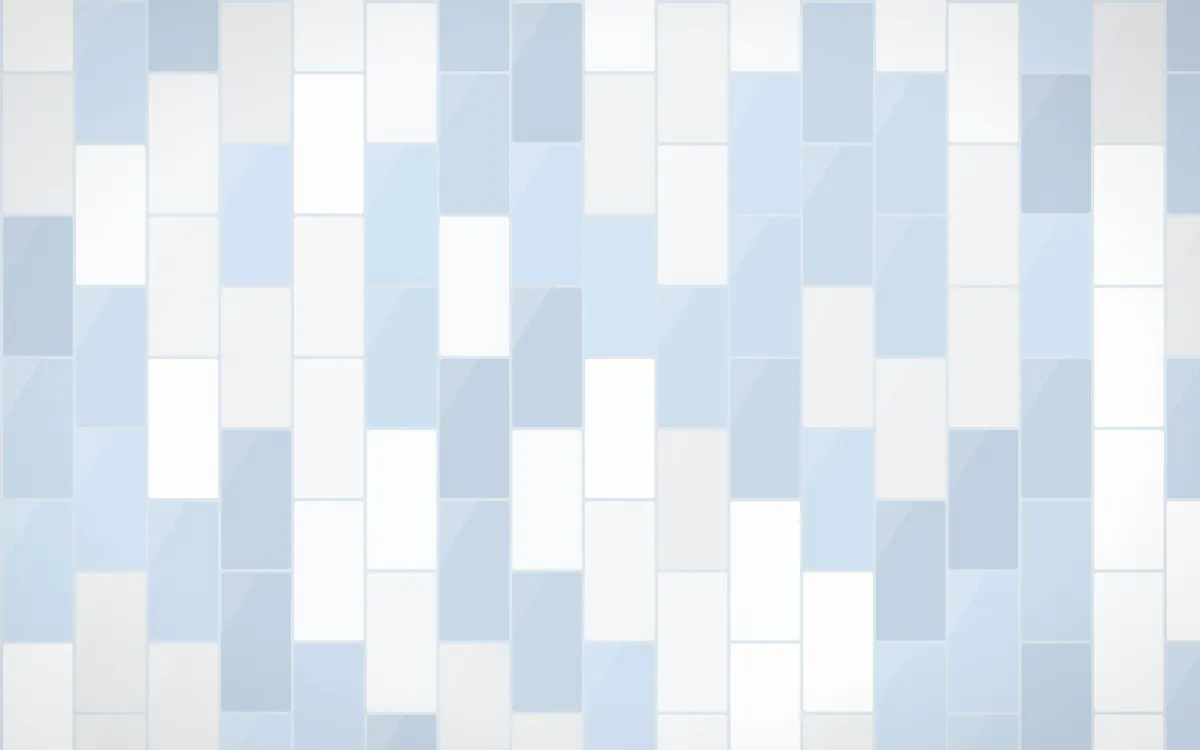 Delft Blue Stacked Tiles — light white and blue tile background