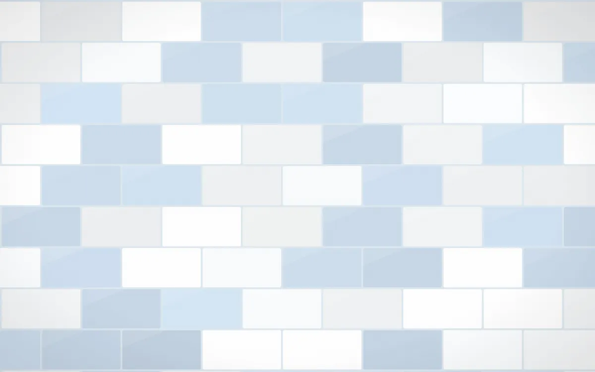 Delft Blue Subway Tiles — light white and blue tile background