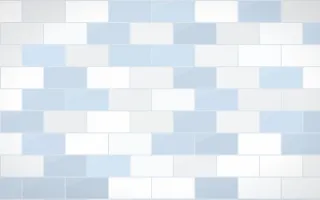 Delft Blue Subway Tiles — light white and blue tile background