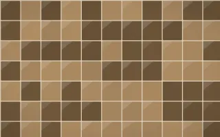 Desert Oud Square Tiles — dark orange, brown and beige tile background