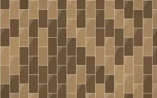 Desert Oud Stacked Tiles — dark orange, brown and beige tile background