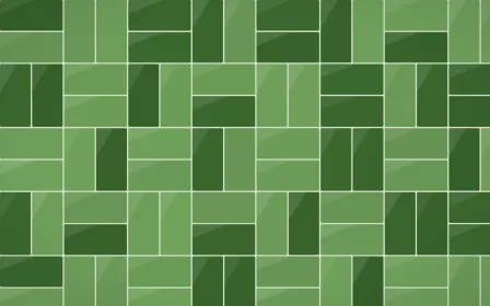 Emerald Isle Basketweave Tiles — dark green tile background