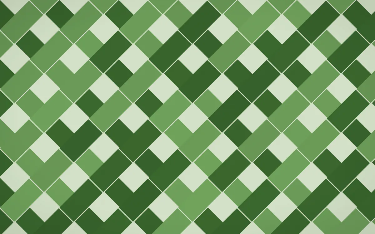 Emerald Isle Herringbone Tiles — dark green tile background