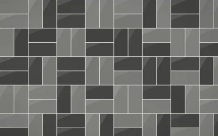 Edo Charcoal Basketweave Tiles — dark grey tile background