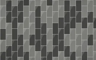 Edo Charcoal Stacked Tiles — dark grey tile background