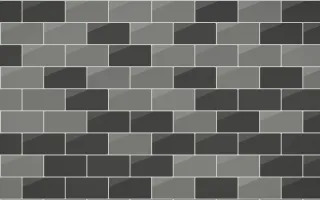 Edo Charcoal Subway Tiles — dark grey tile background