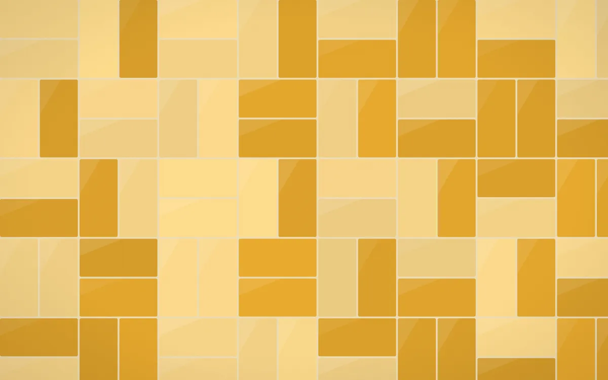 Fes Saffron Basketweave Tiles — colourful yellow, gold and beige tile background